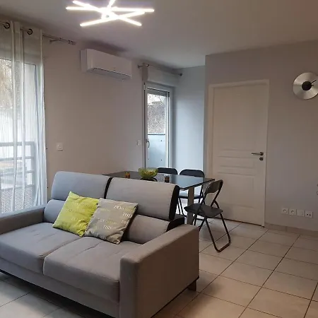 Duplex Cosy - 3 Avec Garage, Balcon Et Clim Apartament Lyon